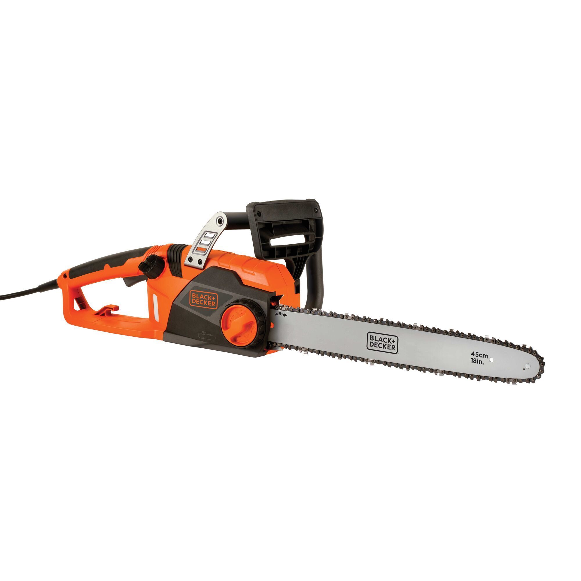 Black & Decker Corded Chainsaw — 15 Amps, 18in. Bar, Automatic Oiling, Tool-Free Chain Tensioning, Model# CS1518